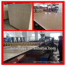 ce certificates wpc furniture foam board production line from qingdao weier